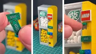 Working LEGO TIC TAC Vending Machine Tutorial