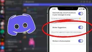 HOW TO ENABLE STICKER SUGGESTIONS ON DISCORD