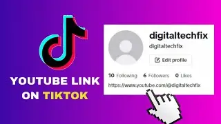 How To Add YouTube Link In TikTok On PC