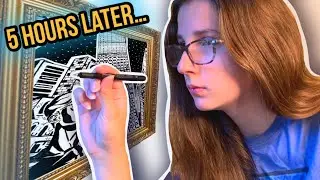 I Made Art Using ONLY Fineliners