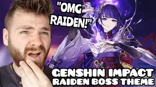 First Time Hearing Raiden Shogun Battle Theme [All Phases] | GENSHIN IMPACT OST | REACTION