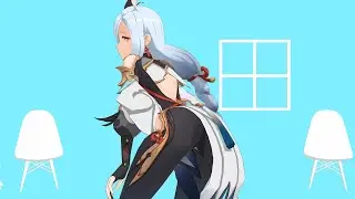 Shenhe Cant Stop Doing This! | Genshin Impact [MMD]