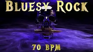 BLUESY ROCK Drum Track 70 BPM (HQ WAV Download) 