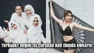 MALU! Begini Isi Curahan Hati Ibunda Awkarin