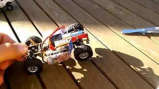 The smallest 4x4 brushless rc offroad car / 1:35 / brushless motor / 0h35a01 handmade Orlando Hunter