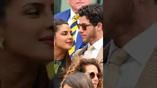 Priyanka Chopra Jonas & Nick Jonas made a gorgeous pair at Wimbledon. 😍 #priyankachopra #nickjonas