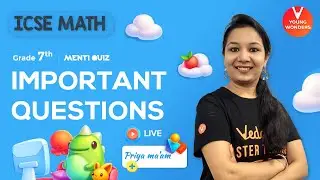 ICSE Class 7 Maths Important Questions L1 | Question And Answers | Vedantu | Priya Ma'am