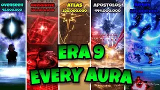Sols RNG┃EVERY New Aura「ERA 9 🌌」