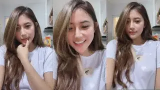 Bigo Live Cewe cantik main ke kos sama teman anjingnya!!!