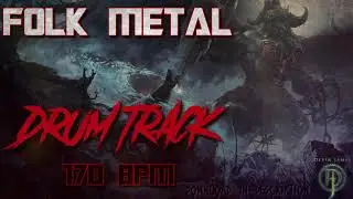 Folk Metal Style Drum Track -170 BPM (FREE WAV & MIDI DOWNLOAD)