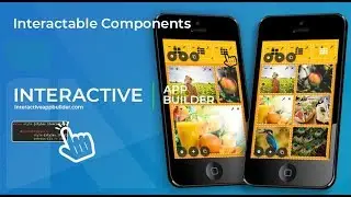 Interactive App Builder - React Native Drag & Drop - Introducing Interactable Components