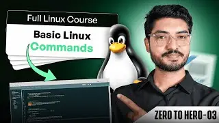 Linux Command Line Basics for Beginners | File and Directory Management | Linux Course (EP 03)