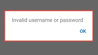 Messenger Invalid Username Or Password Problem Solve