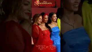 Descendants: The Rise of Red | The Red Carpet Premiere #brandy #ritaora #shorts