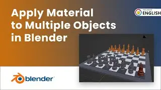 How to Apply Material to Multiple Objects in Blender | Blender Tutorial