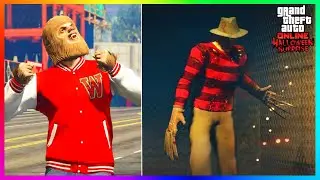 UNLOCK Beast Outfit, NEW Halloween Event, BIGFOOT, Freddy, UFO, GTA 5 DLC 2024(GTA Online Update)