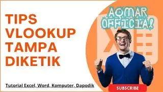 ✅Cara menggunakan rumus vlookup tanpa mengetik