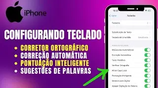 Ative ou Desative o Corretor Ortográfico no iPhone em 1 Minuto!