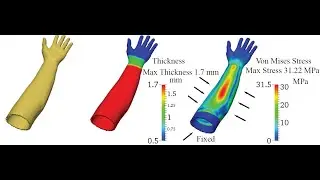 Stress‐Constrained Thickness Optimization for Shell Object Fabrication