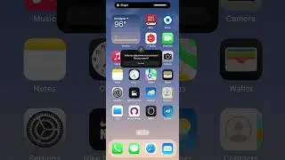 iOS 18 volume adjustment on screen!