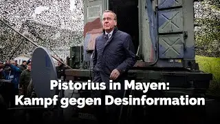 Verteidigungsminister Pistorius in Mayen: Deutschland muss gegen Desinformation kämpfen
