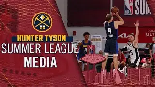 Summer League Media: Hunter Tyson | DEN vs UTA | 7-12-23