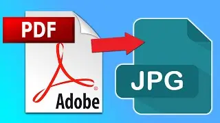 How to Convert PDF to JPG on Laptop/PC (FREE)