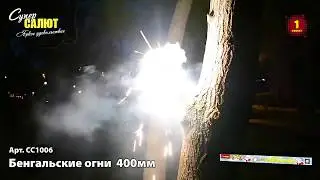 Бенгальские огни (3 шт) 400мм (СС1006)