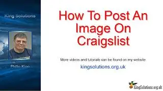 How To Post An Image On Craigslist