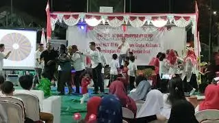 PAK RT PERFORM NYANYI Malam Puncak 17 Agustus Graha Kalimas 2