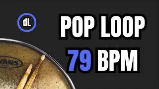 Pop Drum Groove Loop 79 BPM