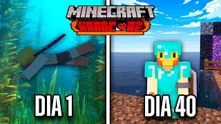 He Sobrevivido 100 Días en un Mundo con SOLO Océano en Minecraft Hardcore | Parte 1/2