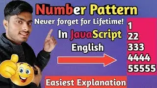 number pattern in javascript | pattern in javascript 2019