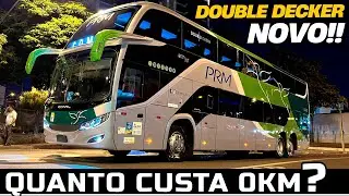 QUANTO CUSTA UM ÔNIBUS DOUBLE DECKER NOVO? COMIL CAMPIONE INVICTUS DD SCANIA K410 | PRM TURISMO