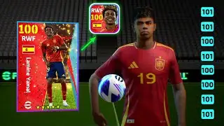 How To Train Free Lamine Yamal In eFootball 2024 Mobile || Lamine Yamal Best Training Guide 🔥
