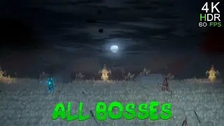 Sclash All Bosses [No Damage] With Cutscenes + Endings 4K 60FPS