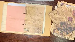 TUTORIAL - how to start junk journal for beginners
