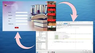 #08 Issue Book Page Design with Source code for Library Management System Java Project
