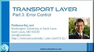 Transport Layer: Error control