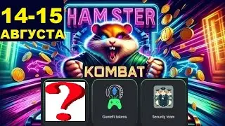 Новые КОМБО КАРТЫ в Хамстер Комбат 14 - 15 августа! КАК ПОЛУЧИТЬ МОНЕТЫ В HAMSTER KOMBAT!