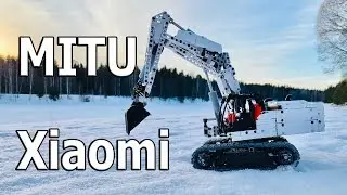 BOMB ⚡⚡⚡ Xiaomi MITU Engineering Excavator 900 parts TOP!