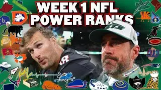 Very Honest NFL NFL Power Rankings: Week 1