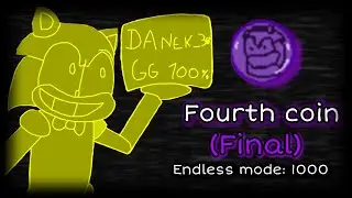 FINAL FOURTH COIN! ENDLESS MODE: 1000 | Five Nights At Sonic´s Reanimated