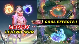 LUNOX LEGEND SKIN EFFECT 😍 Divine Goddess RELEASE DATE | Magic Wheel MLBB