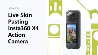 How to Apply Skin on Insta360 X4 Action Camera | VecRas