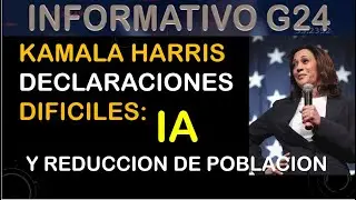 Kamala Harris DECLARACIONES DIFICILES- SOBRE INTELIGENCIA ARTIFICIAL Y REDUCCION DE POBLACION |