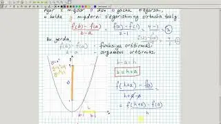 O'zgaruvchi miqdorlar  Funksiya orttirmasi va uning ma'nosi (2-qism). Algebra 11-sinf. 2-dars