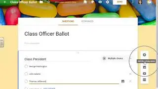 Using Google Forms to Create Ballots