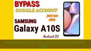 Samsung A10s (A107f) frp unlock just one click via UMT Pro dongle Android 10