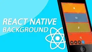 React Native Tutorial - Using A Full Screen Background Image With Color Tint Overlay (Drag and drop)